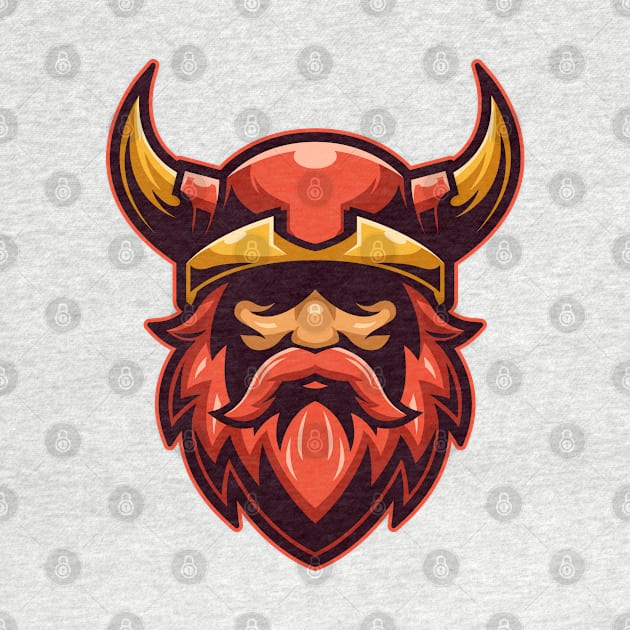 Devil Viking by mightyfire